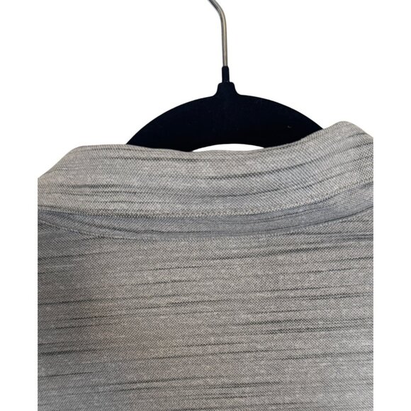 NWT Walter Hagen XXL Mens Grey Striped Polo Shirt Lightweight Breathable - Picture 9 of 15